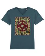 Kyokushin Karate  Tricou mânecă scurtă guler V Bărbat Presenter