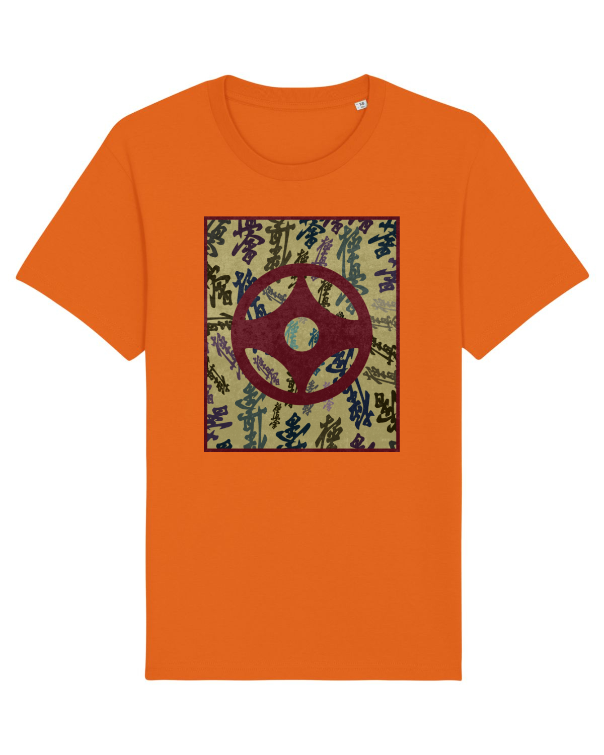 Tricou mânecă scurtă Unisex Rocker Bright Orange