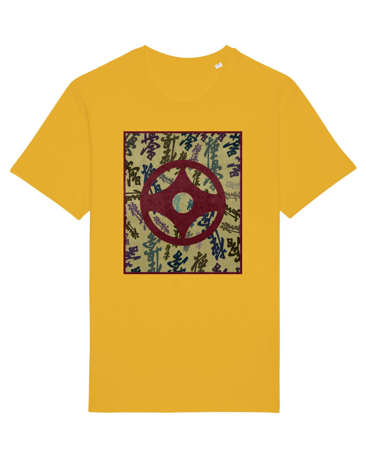 Tricou mânecă scurtă Unisex Rocker Spectra Yellow