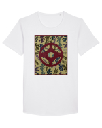 Kyokushin Karate  Tricou mânecă scurtă guler larg Bărbat Skater