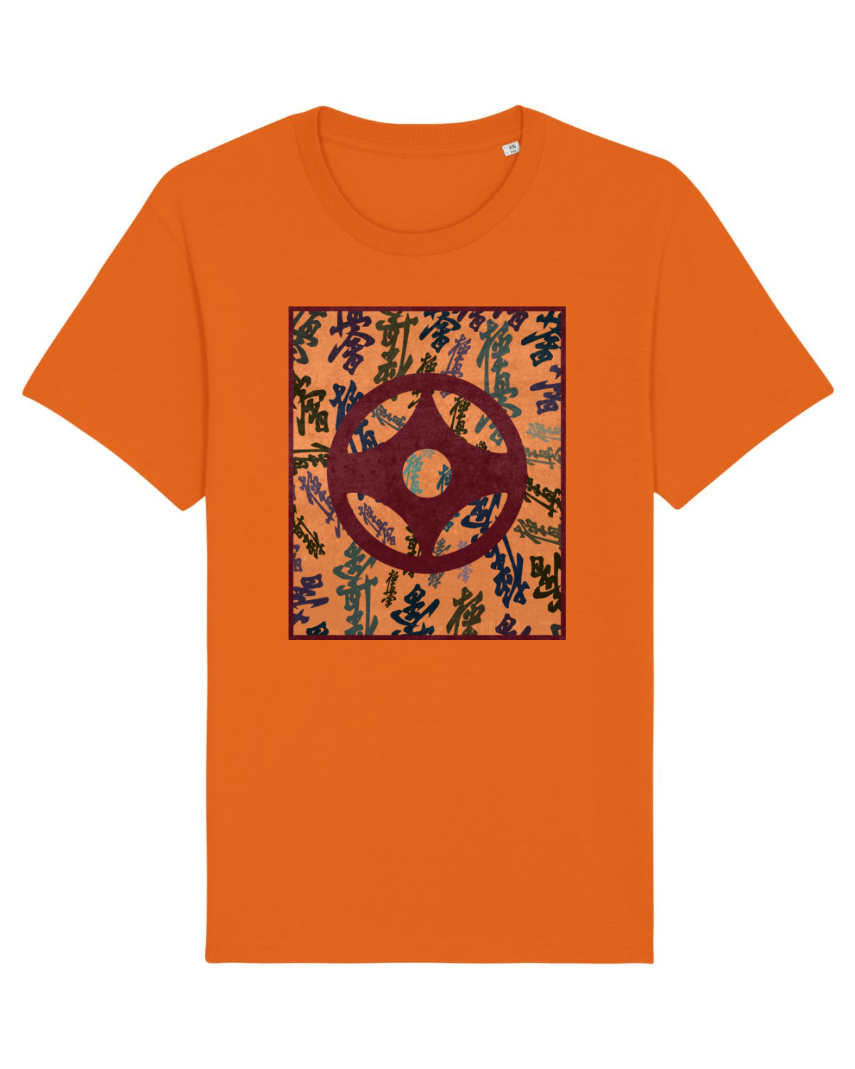 Tricou mânecă scurtă Unisex Rocker Bright Orange