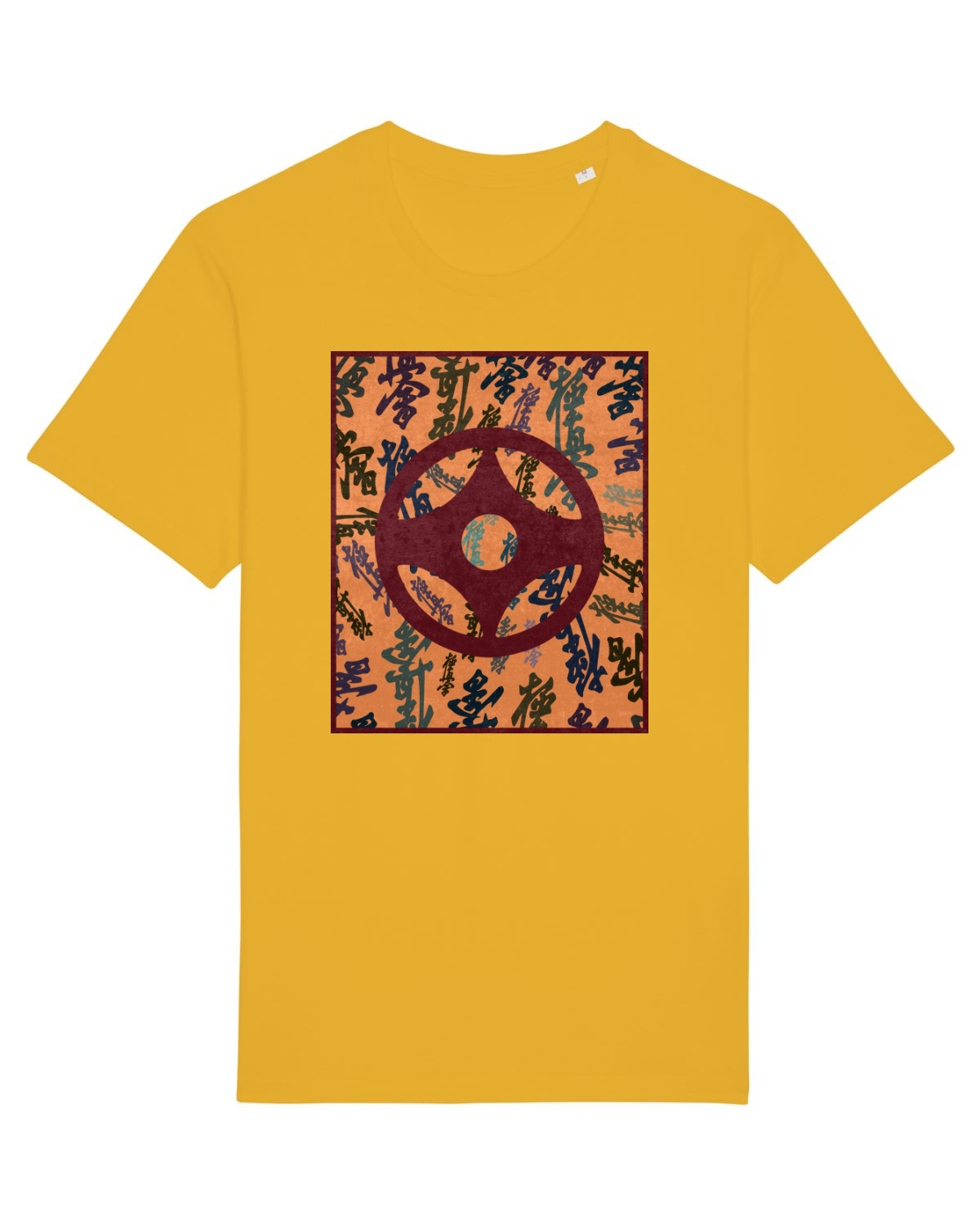 Tricou mânecă scurtă Unisex Rocker Spectra Yellow