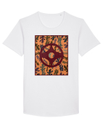 Kyokushin Karate  Tricou mânecă scurtă guler larg Bărbat Skater