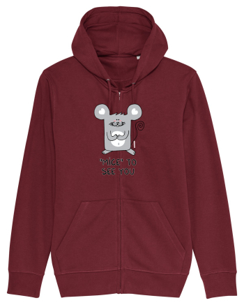 MICE to see you Burgundy