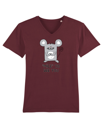 MICE to see you Burgundy