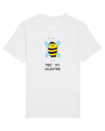 BEE my Valentine Tricou mânecă scurtă Unisex Rocker
