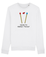 You are my perfect MATCH Bluză mânecă lungă Unisex Rise