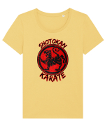 Shotokan Karate Tricou mânecă scurtă guler larg fitted Damă Expresser