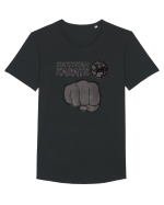 Shotokan Karate Tricou mânecă scurtă guler larg Bărbat Skater