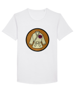 Shotokan Karate Tricou mânecă scurtă guler larg Bărbat Skater