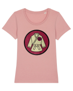 Shotokan Karate Tricou mânecă scurtă guler larg fitted Damă Expresser