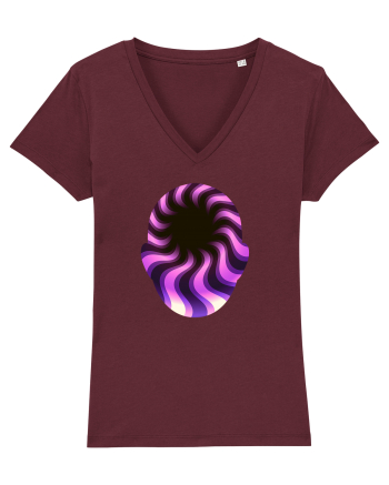 Psychedelic Man  Burgundy