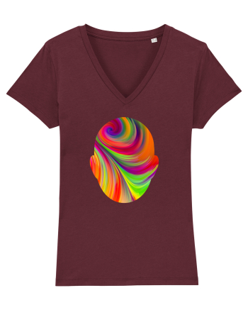 Psychedelic Man  Burgundy