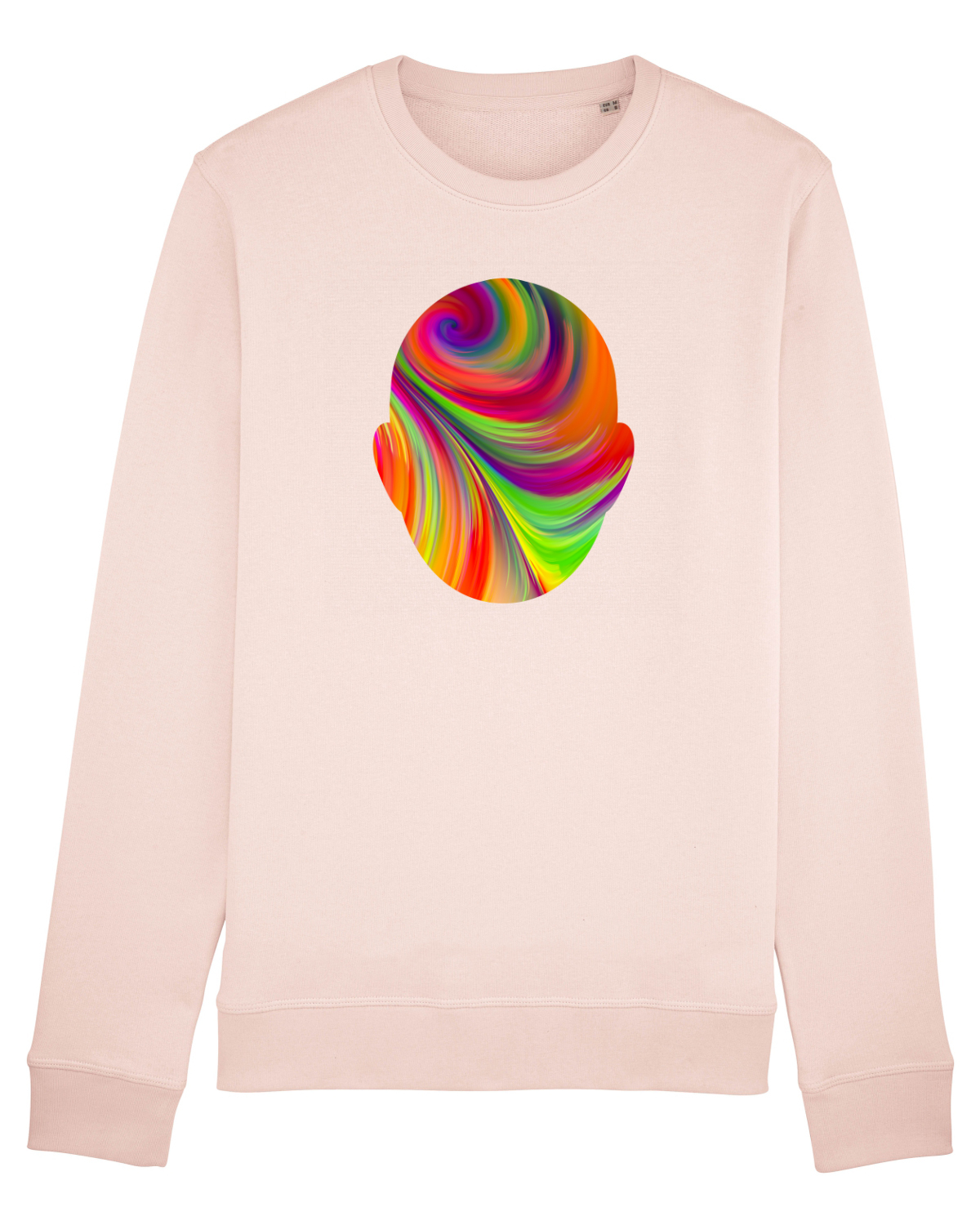 Bluză mânecă lungă Unisex Rise Candy Pink