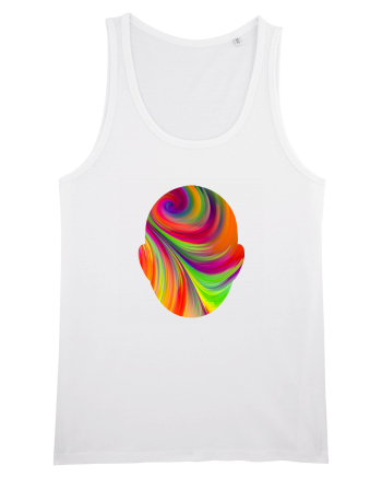 Psychedelic Man  White