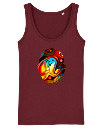 Psychedelic Man  Burgundy