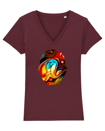 Psychedelic Man  Burgundy