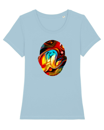 Psychedelic Man  Sky Blue