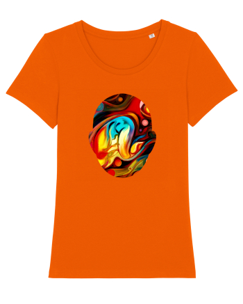 Psychedelic Man  Bright Orange