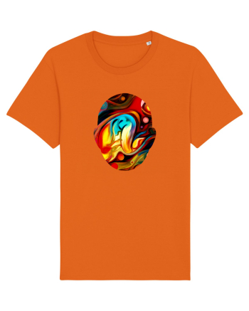Psychedelic Man  Bright Orange