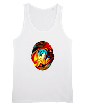 Psychedelic Man  White