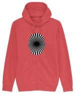 Psychedelic Man  Hanorac cu fermoar Unisex Connector