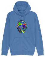 Psychedelic Man  Hanorac cu fermoar Unisex Connector