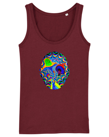 Psychedelic Man  Burgundy