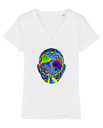 Psychedelic Man  White