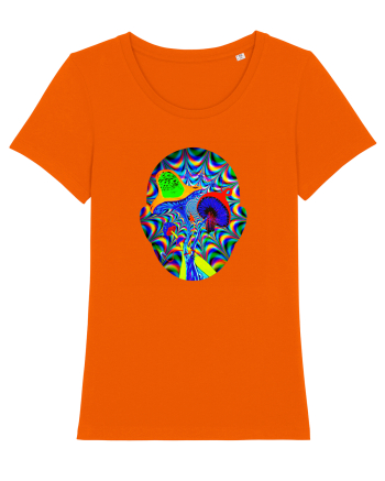 Psychedelic Man  Bright Orange