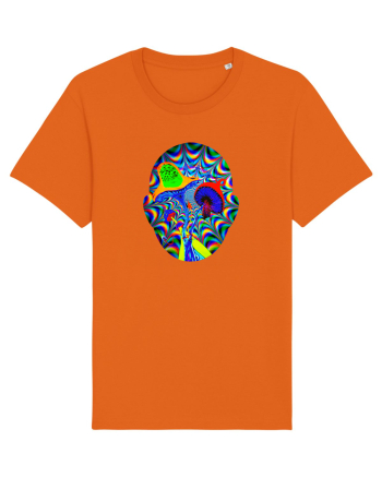 Psychedelic Man  Bright Orange