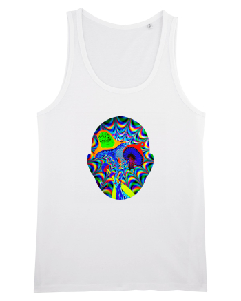 Psychedelic Man  White