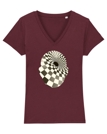 Psychedelic Man  Burgundy