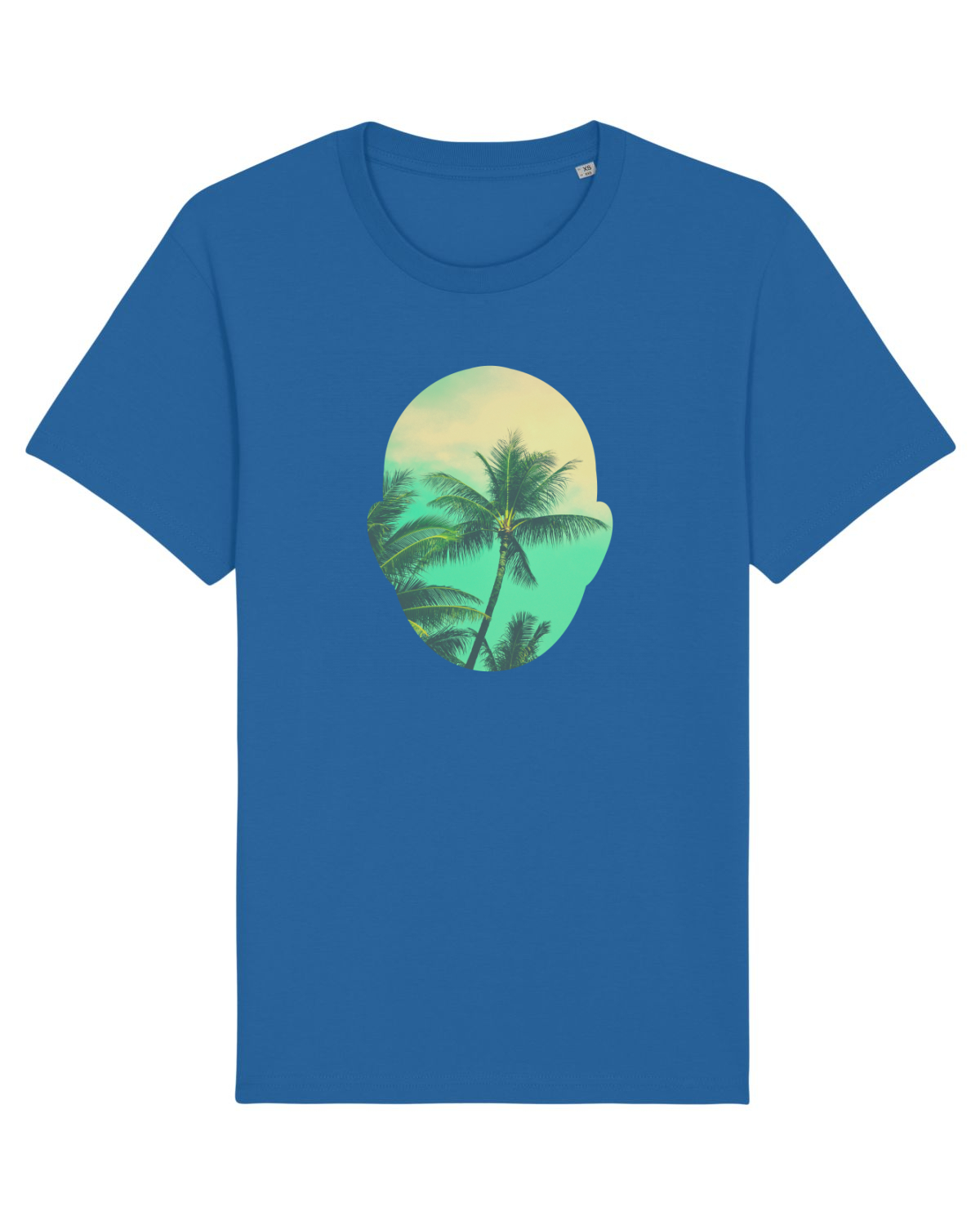 Tricou mânecă scurtă Unisex Rocker Royal Blue