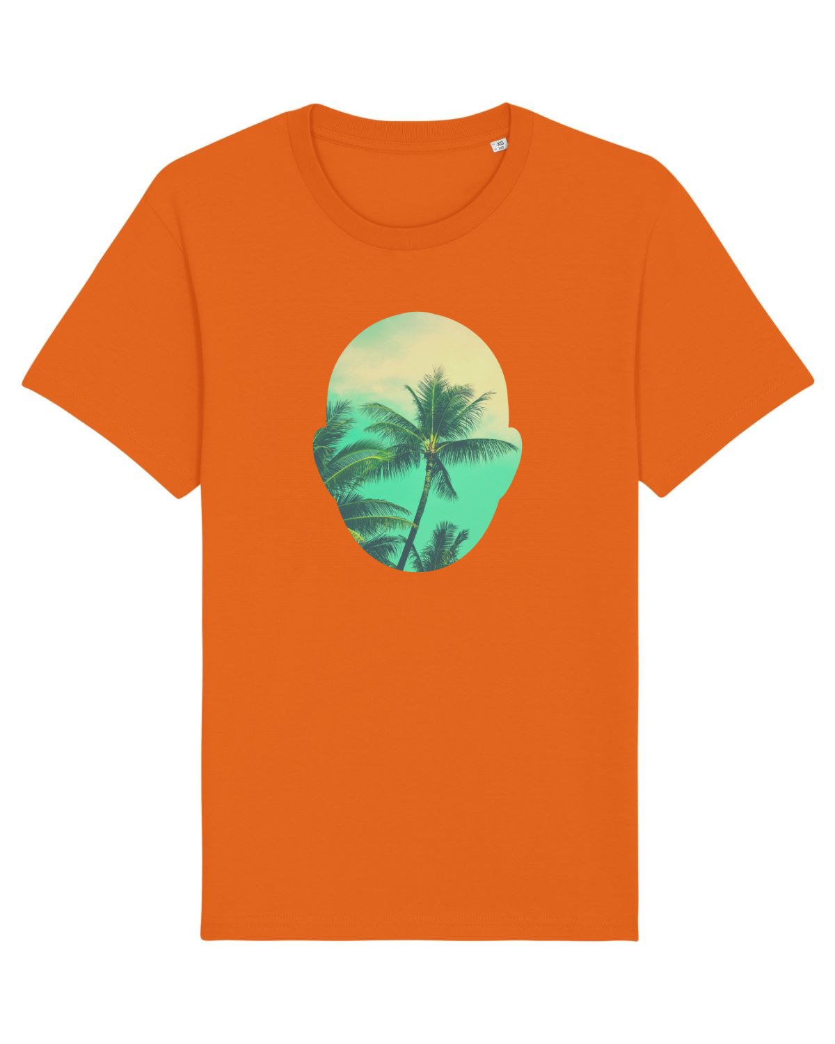Tricou mânecă scurtă Unisex Rocker Bright Orange