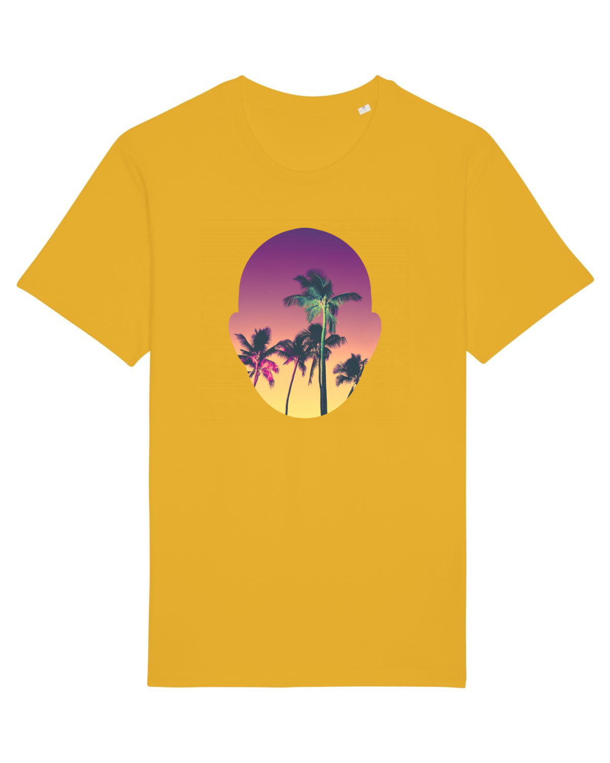 Tricou mânecă scurtă Unisex Rocker Spectra Yellow