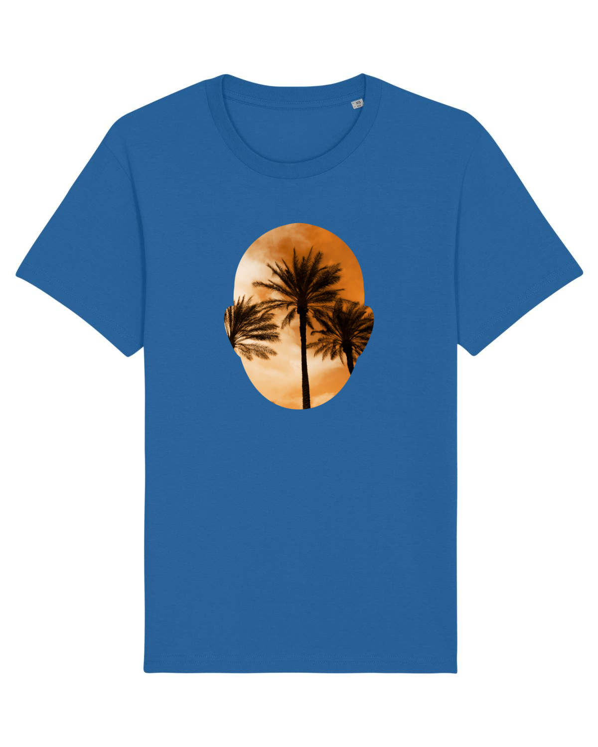 Tricou mânecă scurtă Unisex Rocker Royal Blue