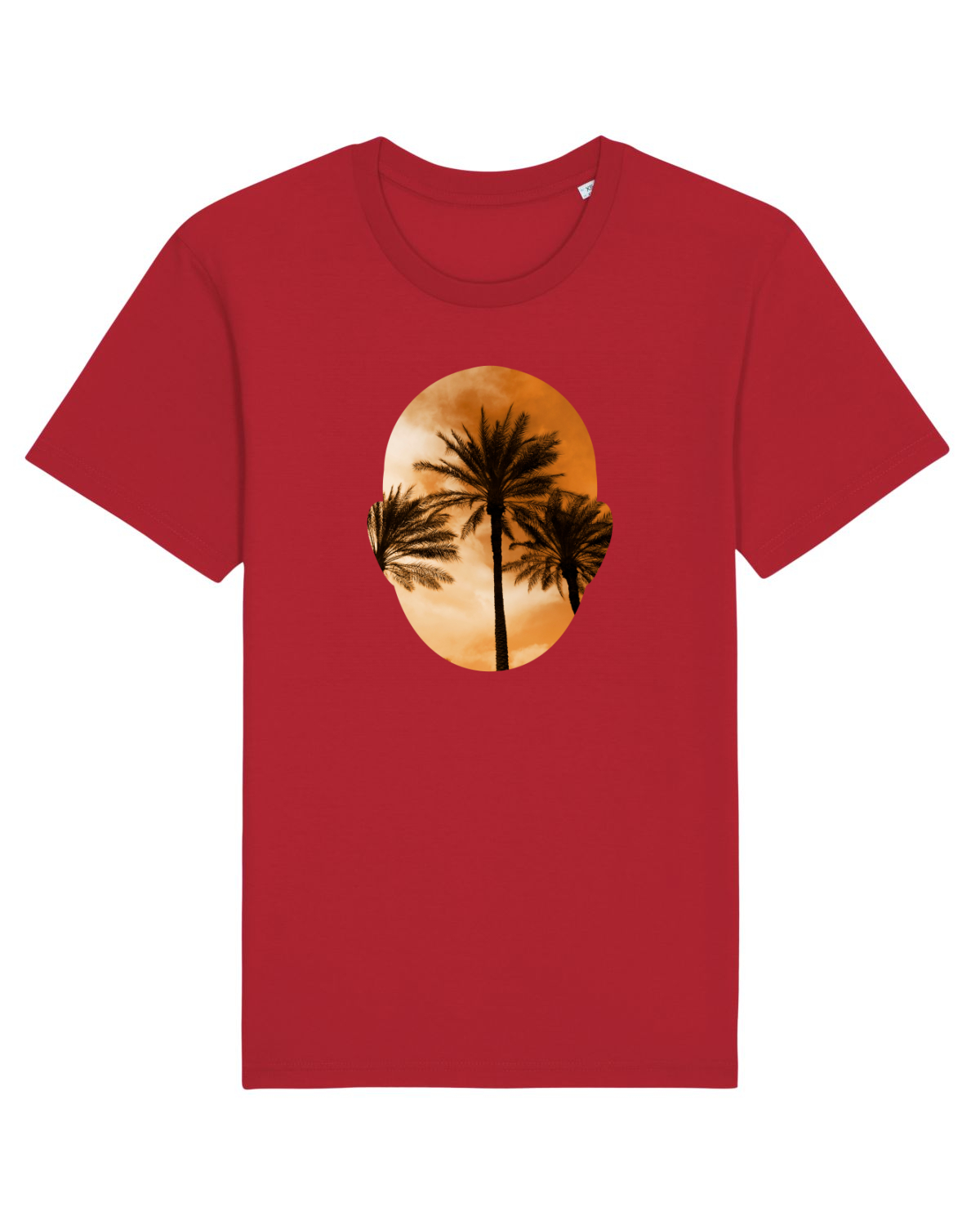 Tricou mânecă scurtă Unisex Rocker Red