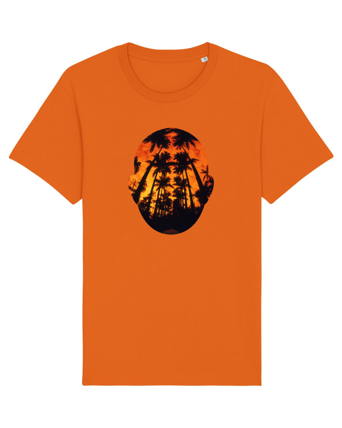 Tricou mânecă scurtă Unisex Rocker Bright Orange