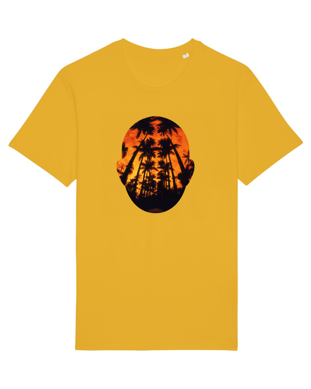 Tricou mânecă scurtă Unisex Rocker Spectra Yellow