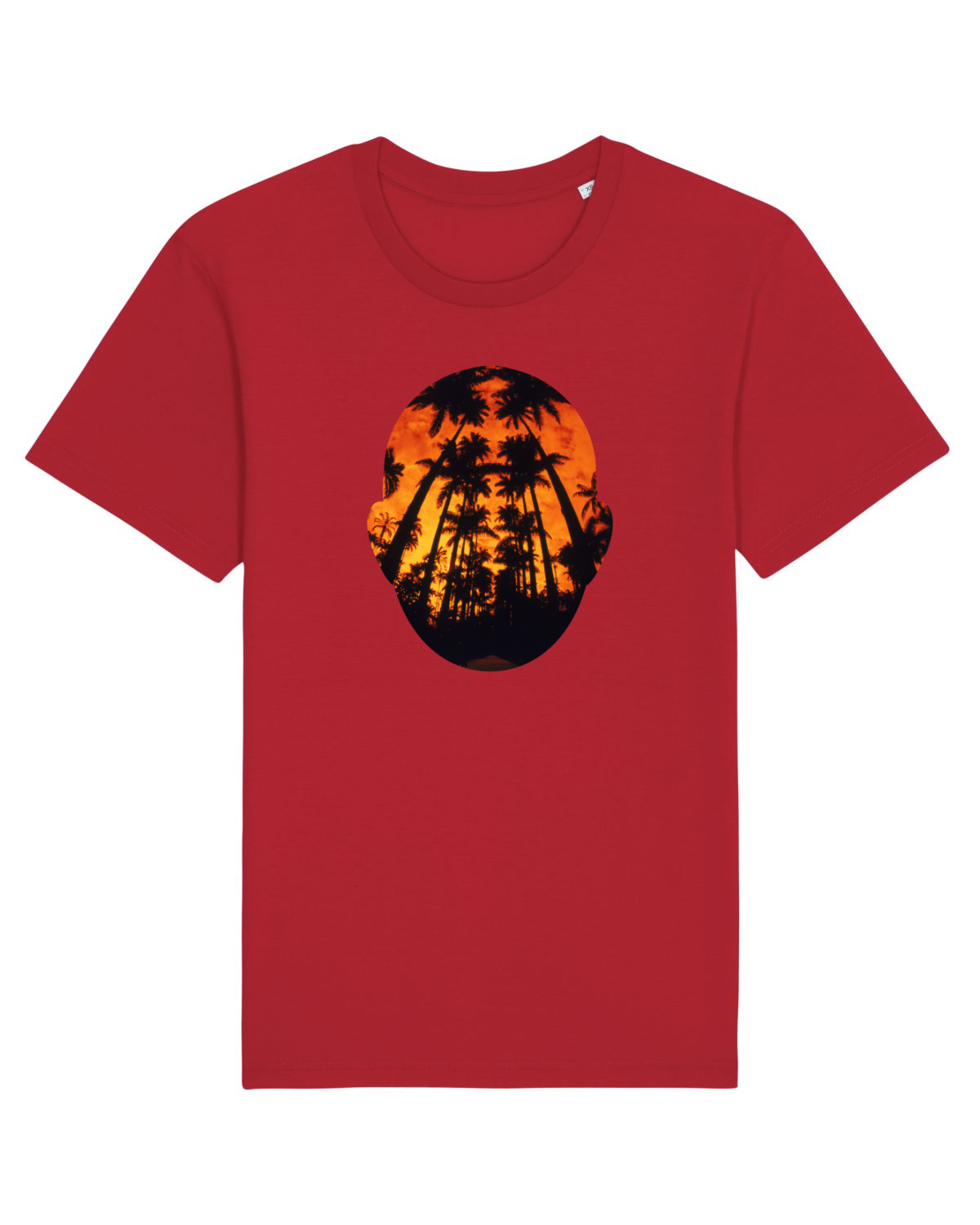 Tricou mânecă scurtă Unisex Rocker Red