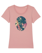 Summer In My Mind Tricou mânecă scurtă guler larg fitted Damă Expresser