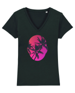 Summer In My Mind Tricou mânecă scurtă guler V Damă Evoker