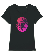 Summer In My Mind Tricou mânecă scurtă guler larg fitted Damă Expresser