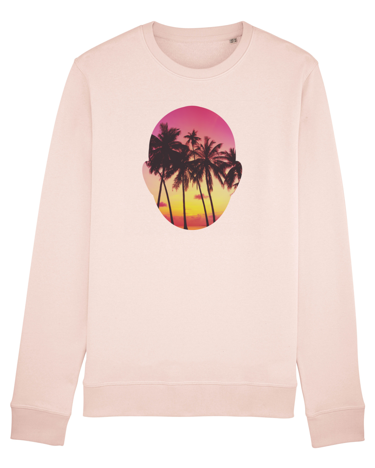 Bluză mânecă lungă Unisex Rise Candy Pink