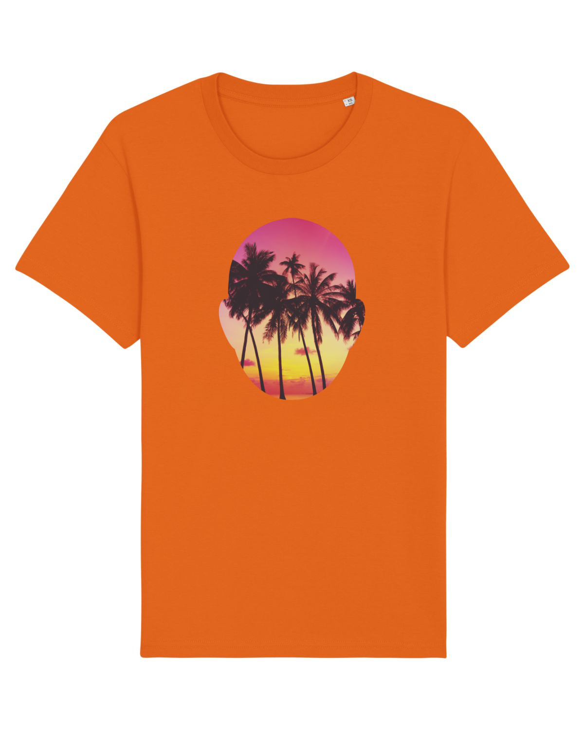Tricou mânecă scurtă Unisex Rocker Bright Orange