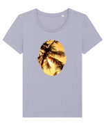Summer In My Mind Tricou mânecă scurtă guler larg fitted Damă Expresser