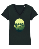 Summer In My Mind Tricou mânecă scurtă guler V Damă Evoker