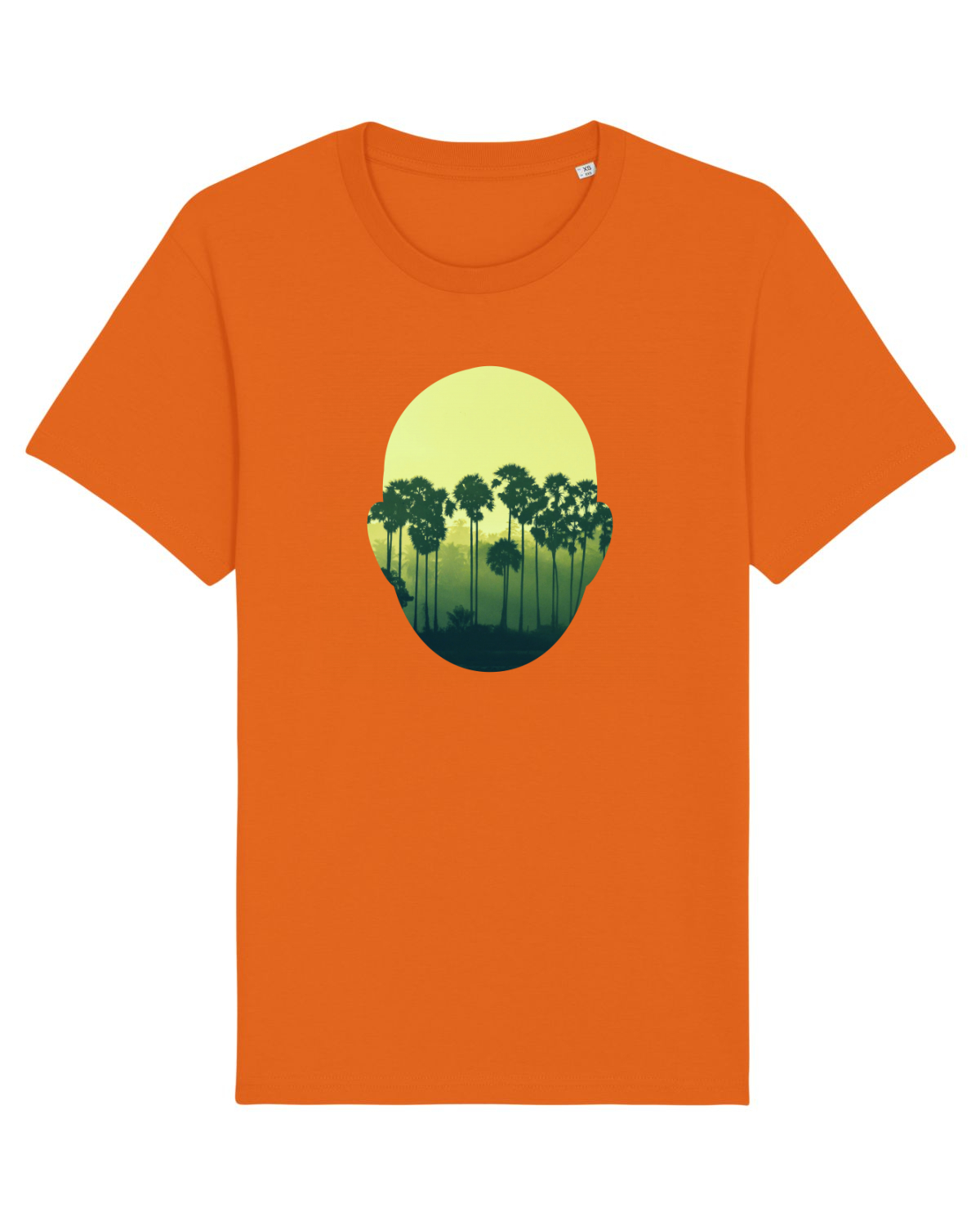 Tricou mânecă scurtă Unisex Rocker Bright Orange