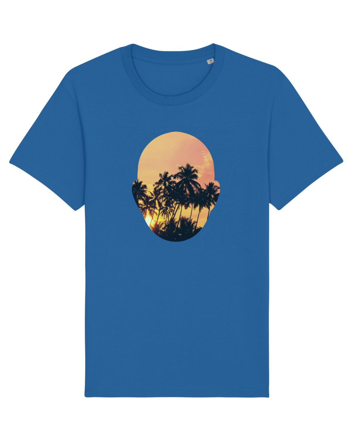Tricou mânecă scurtă Unisex Rocker Royal Blue